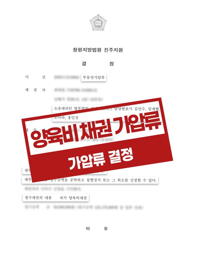 과거양육비 화해권고 결정 사례