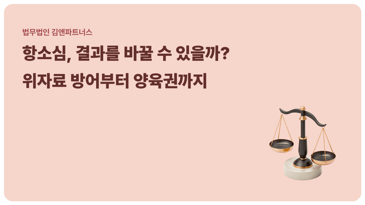 1심에서 유책배우자로 몰렸다면 – 항소심에서 결과를 바꿀 수 있을까